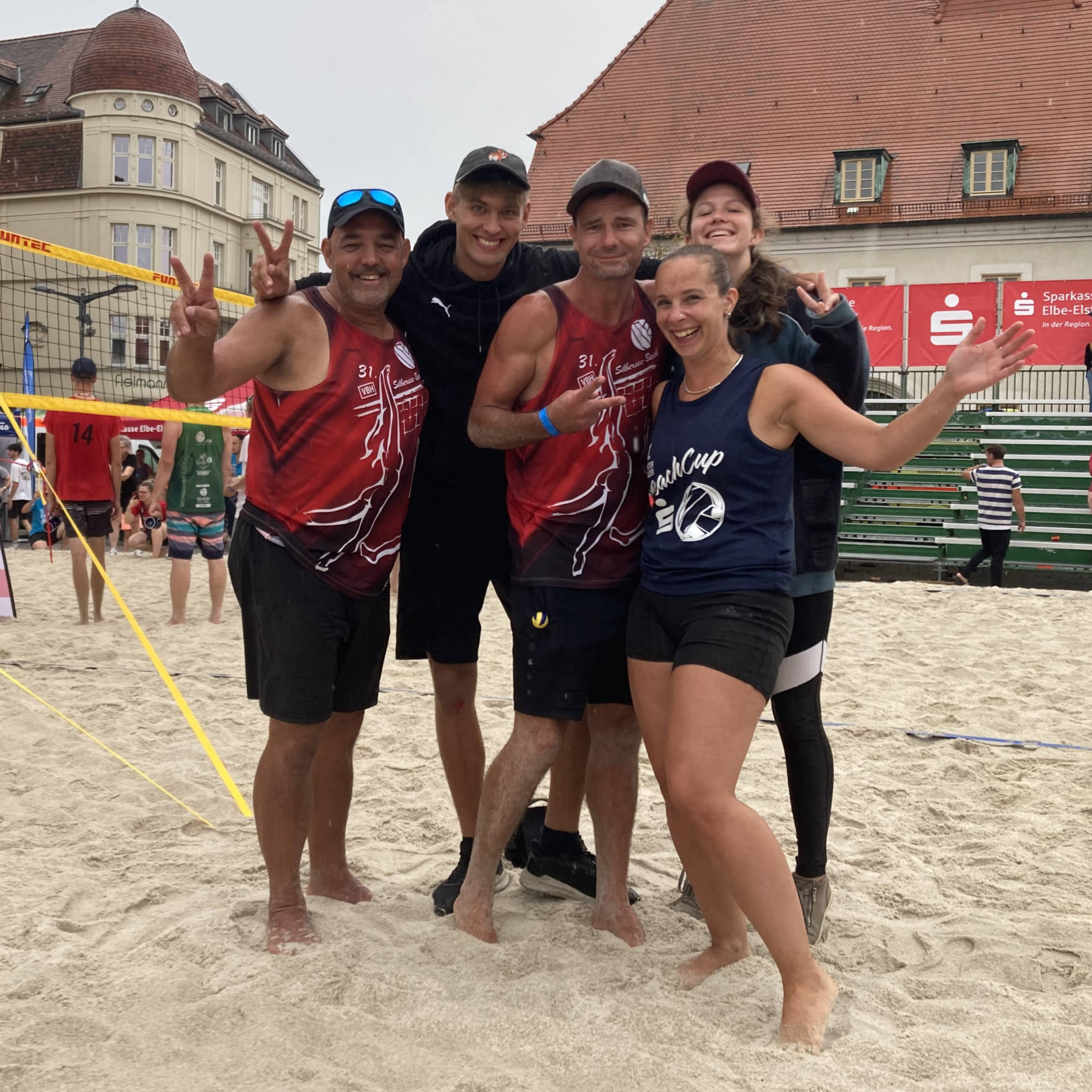 Team Seenlandpiraten beimFiwa BeachCup 2024