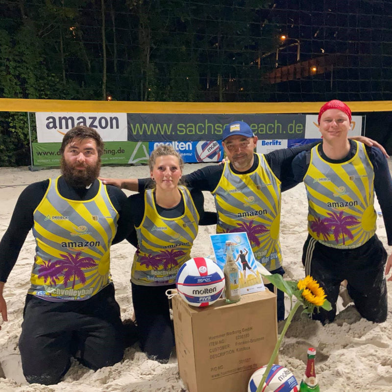 Team Seenlandpiraten - Sieger NeightCup Sachsenbeach 2021