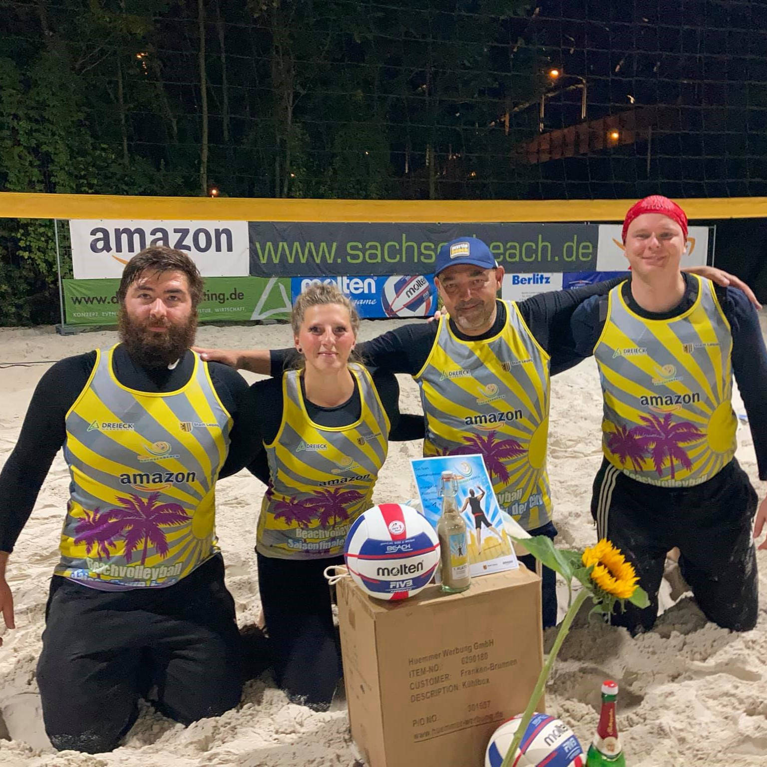 Team Seenlandpiraten - Sieger NeightCup Sachsenbeach 2021